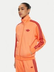 Adidas Bluza adicolor Classic Firebird JP2294 Pomarańczowy Loose Fit. Brązowe bluzy bez kaptura damskie Adidas, xs, z syntetyku. Za 239.99 zł.