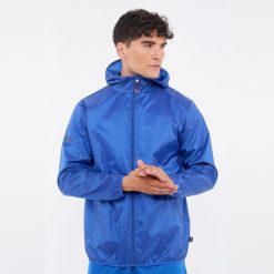 Kurtka męska ATACAMA wodoodporna wiatroszczelna. Niebieskie kurtki treningowe męskie Legea, na zimę, m, bez wzorów, do biegania. Za 96.00 zł.
