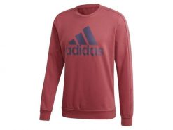 Bluza męska bez kaptura ADIDAS M FAV SWT S. Czerwone bluzy bez kaptura męskie Adidas, m, z bawełny. Za 229.00 zł.