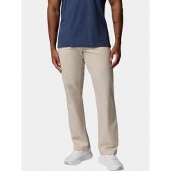 Spodnie Męskie Columbia Rapid Rivers. Brązowe spodnie materiałowe męskie Columbia, bez wzorów, eleganckie. Za 339.00 zł.