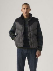 Levi's Kamizelka pikowana "Wild West" w kolorze szarym rozmiar: L. Szare kamizelki męskie Levi's, l. Za 279.78 zł.