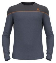 Koszulka termoaktywna z długim rękawem męska Odlo REVELSTOKE PW 150. Szare t-shirty sportowe męskie Odlo, m, z materiału, bez ramiączek, narciarskie. Za 549.99 zł.