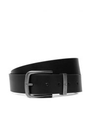 Calvin Klein Pasek Seasonal Logo Tumbled 35Mm Fixed LV04D7128G Czarny. Czarne paski męskie CALVIN KLEIN, bez wzorów, ze skóry. Za 249.99 zł.