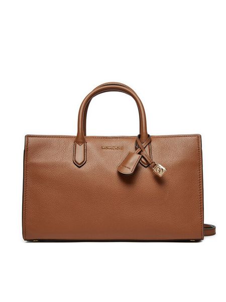 MICHAEL Michael Kors Torebka 30F4GETS2L Brązowy. Brązowe torebki klasyczne damskie MICHAEL Michael Kors, bez wzorów, ze skóry, bez dodatków. Za 829.99 zł.