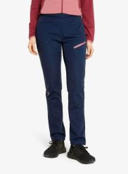 Spodnie softshell damskie Ziener Nabelle. Niebieskie spodnie materiałowe damskie Ziener, bez wzorów, z materiału. Za 340.99 zł.