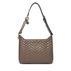 Torebka Guess. Brązowe torebki klasyczne damskie Guess, z aplikacjami, bez dodatków. Za 319.99 zł.