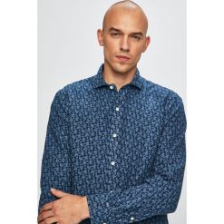 Polo Ralph Lauren - Koszula. Niebieskie koszule męskie Polo Ralph Lauren, l, bez wzorów, ze lnu, bez kołnierzyka, bez ramiączek. W wyprzedaży za 399.90 zł.