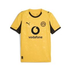 Koszulka Borussia Dortmund 2025/26. Żółte t-shirty sportowe męskie Puma, bez ramiączek, do piłki nożnej. Za 515.00 zł.