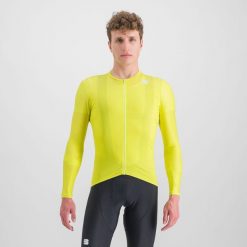 Koszulka rowerowa męska Sportful Matchy. Żółte t-shirty sportowe męskie SPORTFUL, m, bez ramiączek, rowerowe. W wyprzedaży za 267.10 zł.