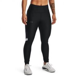 Spodnie treningowe damskie Under Armour Armour Mesh Panel. Czarne spodnie sportowe damskie Under Armour, xl, z materiału. Za 338.00 zł.