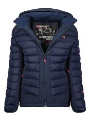 Geographical Norway Kurtka przejściowa "Aurelien" w kolorze granatowym rozmiar: XXL. Niebieskie kurtki damskie Geographical Norway, xxl, z aplikacjami, bez kaptura. Za 223.99 zł.
