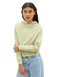Tom Tailor Bluza w kolorze jasnozielonym rozmiar: XL. Zielone bluzy z kapturem damskie Tom Tailor, xl. Za 61.46 zł.