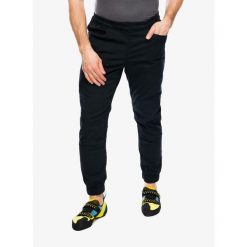 Spodnie wspinaczkowe męskie Black Diamond Notion Pants. Czarne spodnie materiałowe męskie Black Diamond, bez wzorów, sportowe. Za 293.99 zł.