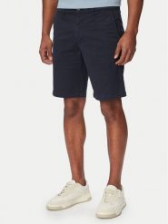 BOSS Szorty materiałowe Chino 50559292 Granatowy Slim Fit. Niebieskie szorty męskie Boss, z bawełny, bez kołnierzyka. Za 449.99 zł.