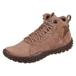 Buty trekkingowe męskie Merrell Wrapt Mid. Brązowe buty trekkingowe męskie MERRELL, z materiału, bez zapięcia. Za 782.00 zł.