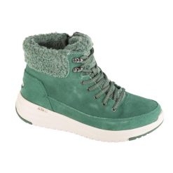Buty zimowe damskie, On-The-Go Stellar - Winterize. Zielone obuwie trekkingowe damskie Skechers, na zimę. Za 379.99 zł.