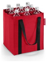 Reisenthel Torba w kolorze czerwonym na butelki - 24 x 28 x 24 cm rozmiar: onesize. Czerwone shopper bag damskie Reisenthel, bez wzorów, z materiału, na ramię, bez dodatków. Za 34.99 zł.