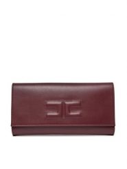 Elisabetta Franchi Torebka BS-76N-47E2-V450 Bordowy. Czerwone torebki klasyczne damskie Elisabetta Franchi, bez wzorów, ze skóry, bez dodatków. Za 1,549.00 zł.