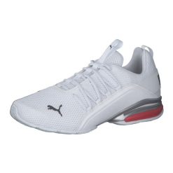 Buty Sportowe Męskie Puma Axelion LS 19438408 r 43. Białe buty sportowe na co dzień męskie Puma, z materiału, bez zapięcia, trekkingowe. Za 348.00 zł.