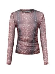 Noisy May Koszulka z długim rękawem Kobiety brązowy, XL. Brązowe t-shirty damskie Noisy may, xl, bez wzorów, bez kołnierzyka. Za 129.95 zł.