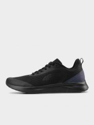 4F Buty sportowe CIRCLE damskie - czarne 38. Czarne buty sportowe na co dzień damskie 4f, bez wzorów, z tworzywa sztucznego. Za 249.99 zł.