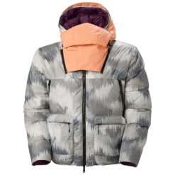 Kurtka narciarska Helly Hansen Arc. Brązowe kurtki damskie Helly Hansen, na zimę, bez wzorów, bez kaptura. W wyprzedaży za 2,206.50 zł.