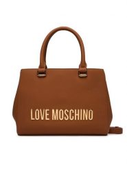 LOVE MOSCHINO Torebka JC4022PP0OKD0200 Brązowy. Brązowe torebki klasyczne damskie Love Moschino, bez wzorów, ze skóry, bez dodatków. Za 1,029.00 zł.