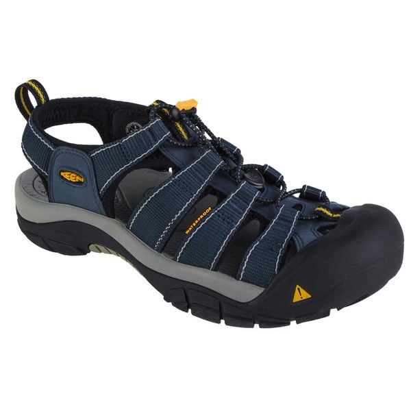 Buty do chodzenia męskie Keen Newport H2. Niebieskie buty trekkingowe męskie Keen, bez zapięcia, trekkingowe. Za 510.65 zł.