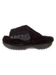 Crocs Kapcie "Classic Unfurgettable" w kolorze czarnym rozmiar: 38/39. Czarne kapcie damskie Crocs, z materiału. Za 189.95 zł.