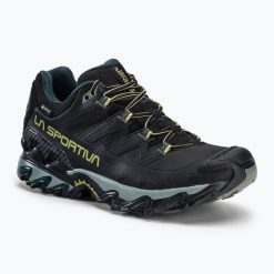 Buty trekkingowe męskie La Sportiva Ultra Raptor II Leather GTX. Czarne buty trekkingowe męskie La Sportiva, z gore-texu, bez zapięcia, wspinaczkowe, gore-tex. Za 849.99 zł.