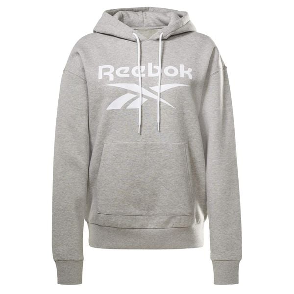 Damska bluza z kapturem Reebok Identity Logo Fleece. Fioletowe bluzy z kapturem damskie Reebok, s, bez wzorów, z bawełny, z kapturem. Za 275.15 zł.