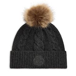 Czapka LAUREN RALPH LAUREN. Szare czapki zimowe damskie Lauren Ralph Lauren. Za 419.99 zł.