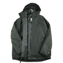 Second life - Męska parka w kolorze czarnym - Jak nowy. Czarne parki męskie Timberland, na zimę, m, bez wzorów. Za 253.76 zł.