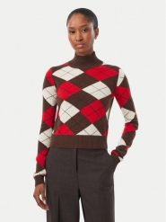 Marella Golf Zucca 2623366212 Kolorowy Regular Fit. Golfy damskie Marella, xl, bez wzorów, z wełny, bez ramiączek. Za 1,079.00 zł.