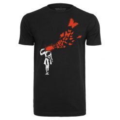 T-shirt urban classic banky butterfly. Czarne t-shirty męskie Urban Classics, m, bez wzorów, bez kołnierzyka. Za 160.50 zł.