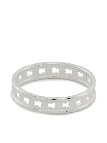 TOUS Pierścionek Bear 1003714312 Srebrny. Szare pierścionki damskie Tous, metalowe. Za 209.99 zł.