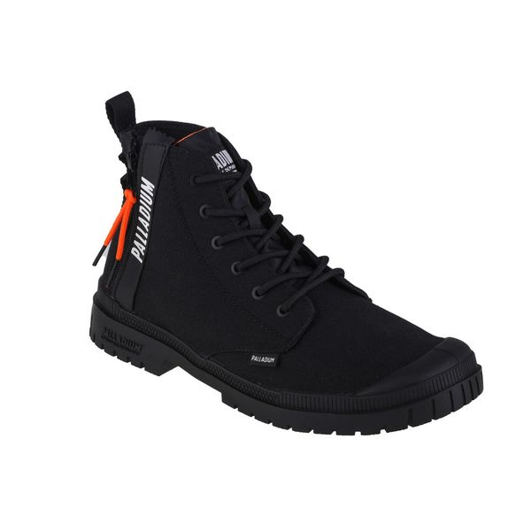 Buty sportowe Sneakersy unisex, Palladium SP20 Unzipped. Czarne buty sportowe na co dzień damskie Palladium, bez wzorów, z gumy, trekkingowe. Za 359.99 zł.