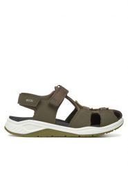 ECCO Sandały X-Trinsic K Fisherman 71063355894 Zielony. Zielone sandały chłopięce ECCO, z materiału, bez zapięcia. Za 299.99 zł.