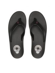 Nike Japonki Bella Kai Thong AO3622 001 Czarny. Czarne klapki damskie Nike, bez wzorów, ze skóry, bez obcasa. Za 119.99 zł.