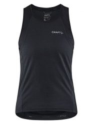 Craft Top kolarski "Core Endur" w kolorze czarnym rozmiar: XS. Czarne topy damskie Craft, xs, bez wzorów, z materiału, bez kołnierzyka. Za 100.99 zł.