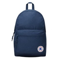Plecak szkolny sportowy Converse. Niebieskie plecaki damskie Converse, bez wzorów, z materiału, biznesowe. Za 169.00 zł.