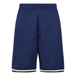 Szorty z dzianiny w paski Urban Classics. Czarne szorty męskie Urban Classics, z dzianiny, bez kołnierzyka. Za 183.50 zł.