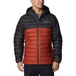 Kurtka uniwersalna męska Columbia Powder Lite. Czarne kurtki męskie Columbia, l, bez wzorów, klasyczne, z kapturem. Za 555.00 zł.