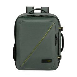 Zwykły plecak American Tourister M. Zielone plecaki damskie AMERICAN TOURISTER, bez wzorów, z materiału. Za 234.49 zł.