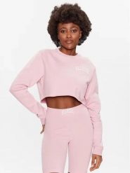 ELLESSE BLUZA DAMSKA BLUZKA TOP CROP KOLOR RÓŻOWY. Czerwone bluzy bez kaptura damskie Ellesse, l, bez wzorów, z bawełny, bez ramiączek, bez kaptura. Za 171.90 zł.