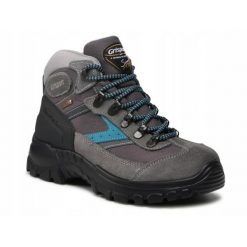 Buty trekkingowe damskie GRISPORT wysokie skóra. Szare obuwie trekkingowe damskie Grisport. Za 349.00 zł.