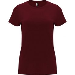 Damska Koszulka Z Krótkim Rękawem Capri. Czerwone bluzki damskie ROLY, xl, bez wzorów, sportowe, bez kołnierzyka, bez ramiączek. Za 31.99 zł.