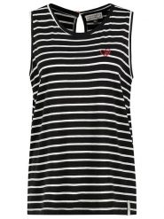 Eight2Nine Top w kolorze czarno-białym rozmiar: L. Białe topy damskie Eight2Nine, l, bez wzorów, z bawełny, bez kołnierzyka. Za 48.73 zł.