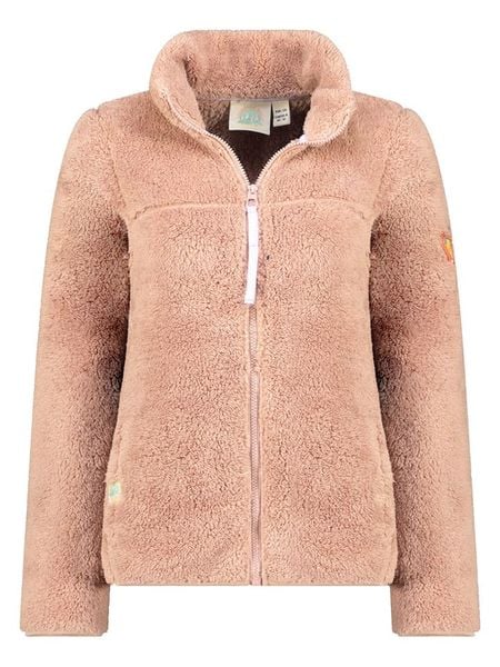 Geographical Norway Kurtka polarowa "Upaz" w kolorze szaroróżowym rozmiar: XXL. Różowe kurtki damskie Geographical Norway, xxl, bez wzorów, z polaru, bez kaptura. Za 109.00 zł.