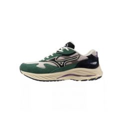 Buty biegowe Mizuno Wave Rider B Zielono/Czarny. Czarne obuwie do biegania damskie Mizuno, mizuno wave. Za 459.99 zł.